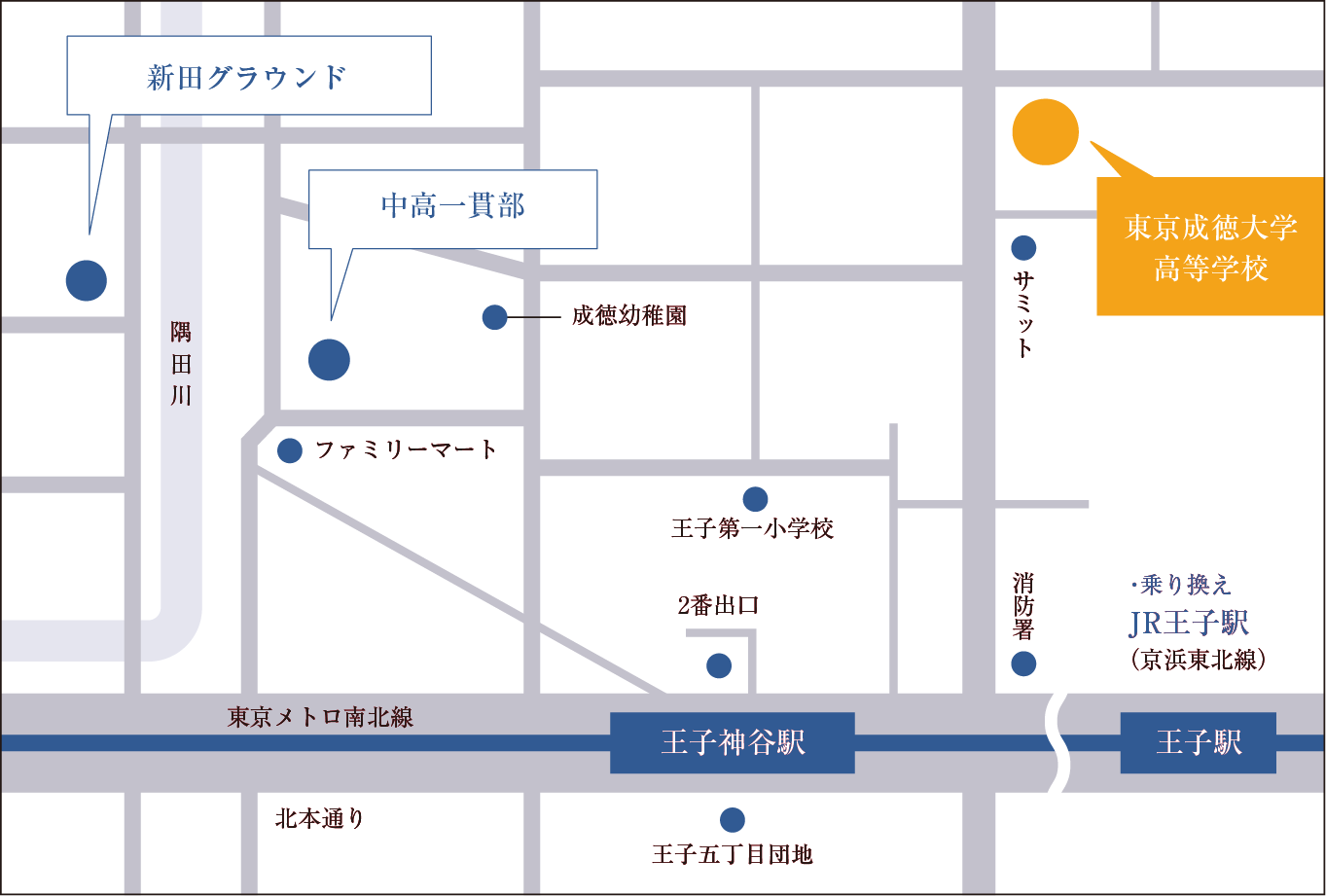 周辺地図 案内